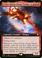Chiss-Goria, Tirana da Forja / Chiss-Goria, Forge Tyrant - Magic: The Gathering - MoxLand